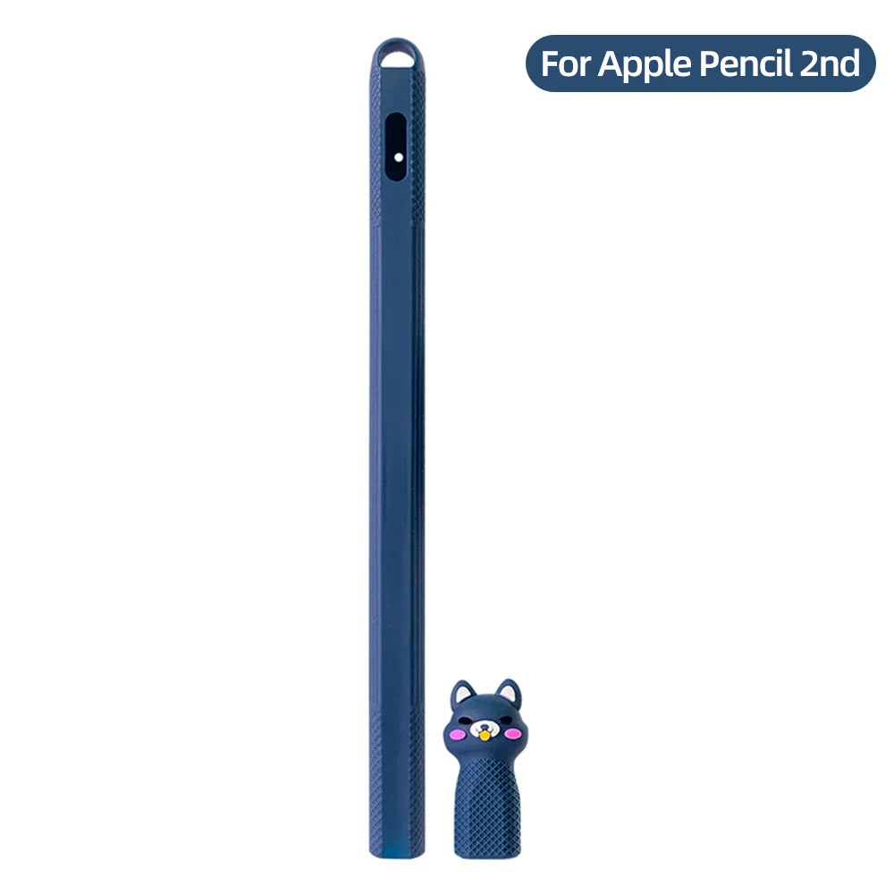 Silicone Case for Apple Pencil 2nd Gen – Soft Stylus Cover for iPad
