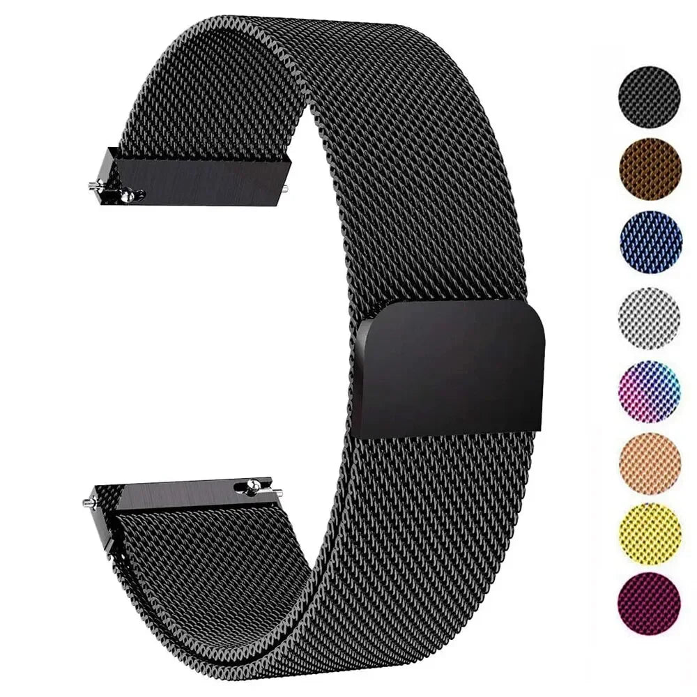 Magnetic Strap for Galaxy Watch 4–7 & Gear S3 – 20mm/22mm Band