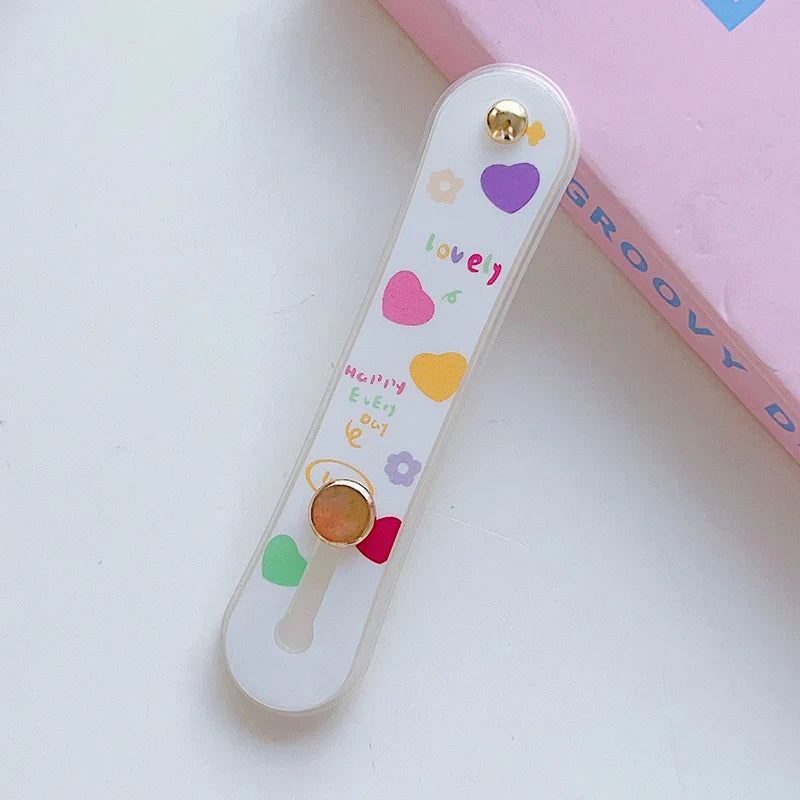 Universal Silicone Finger Ring Holder & Phone Stand – Telescopic Grip