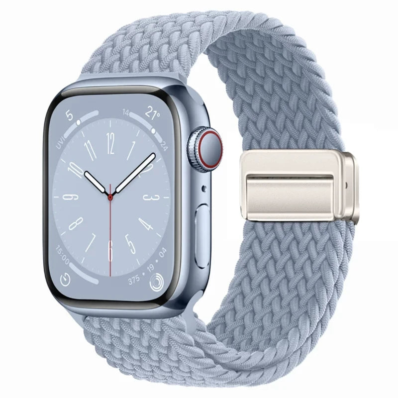 Braided Magnetic Strap for Apple Watch Ultra 2 & Series 10–6 SE Band