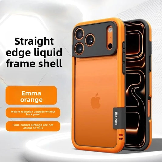 Colorful Silicone Bumper Frame Case for iPhone 17 Pro Max Air 16 15 14 13 12