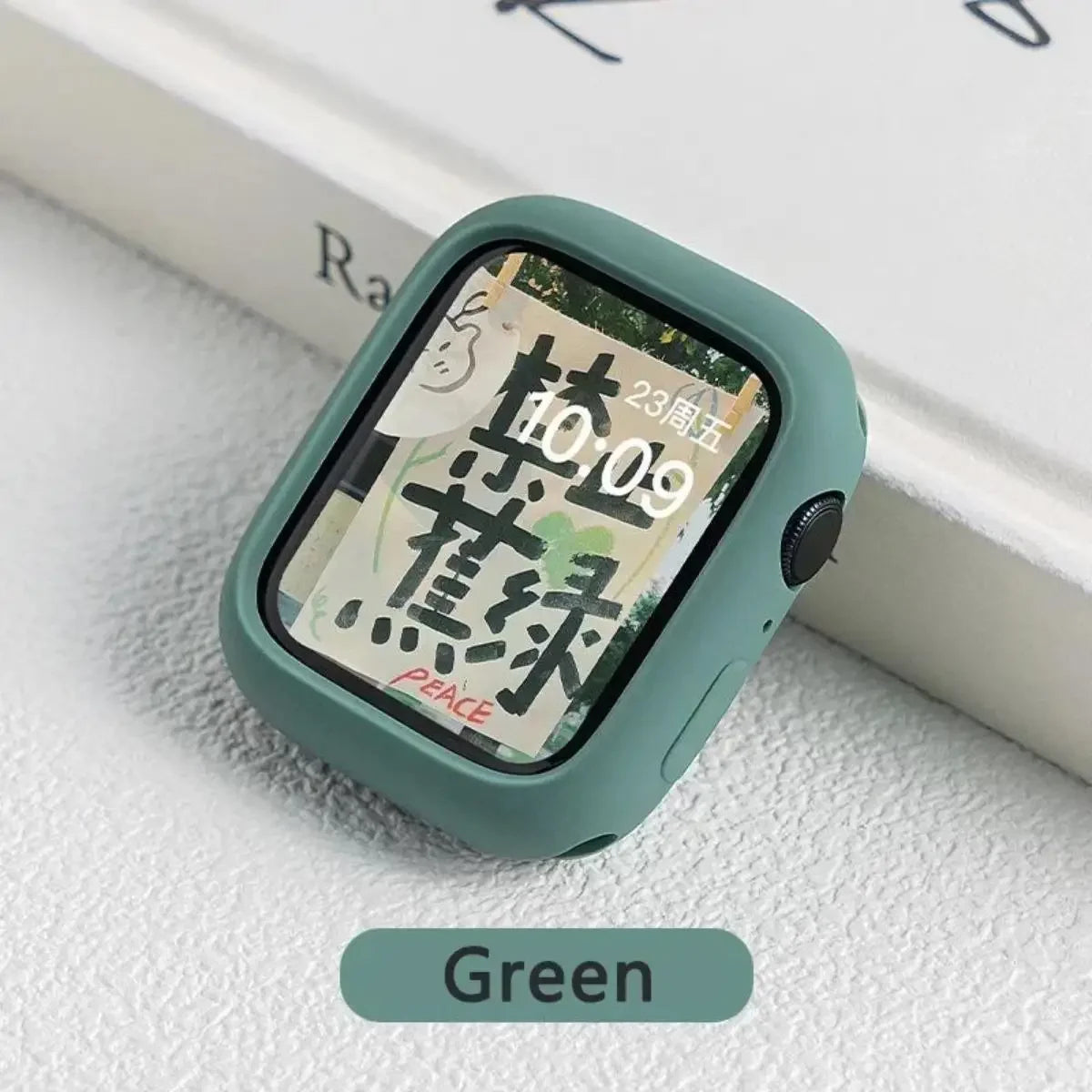 Silicone Protective Case for Apple Watch – Bumper Cover for Series SE 6-9