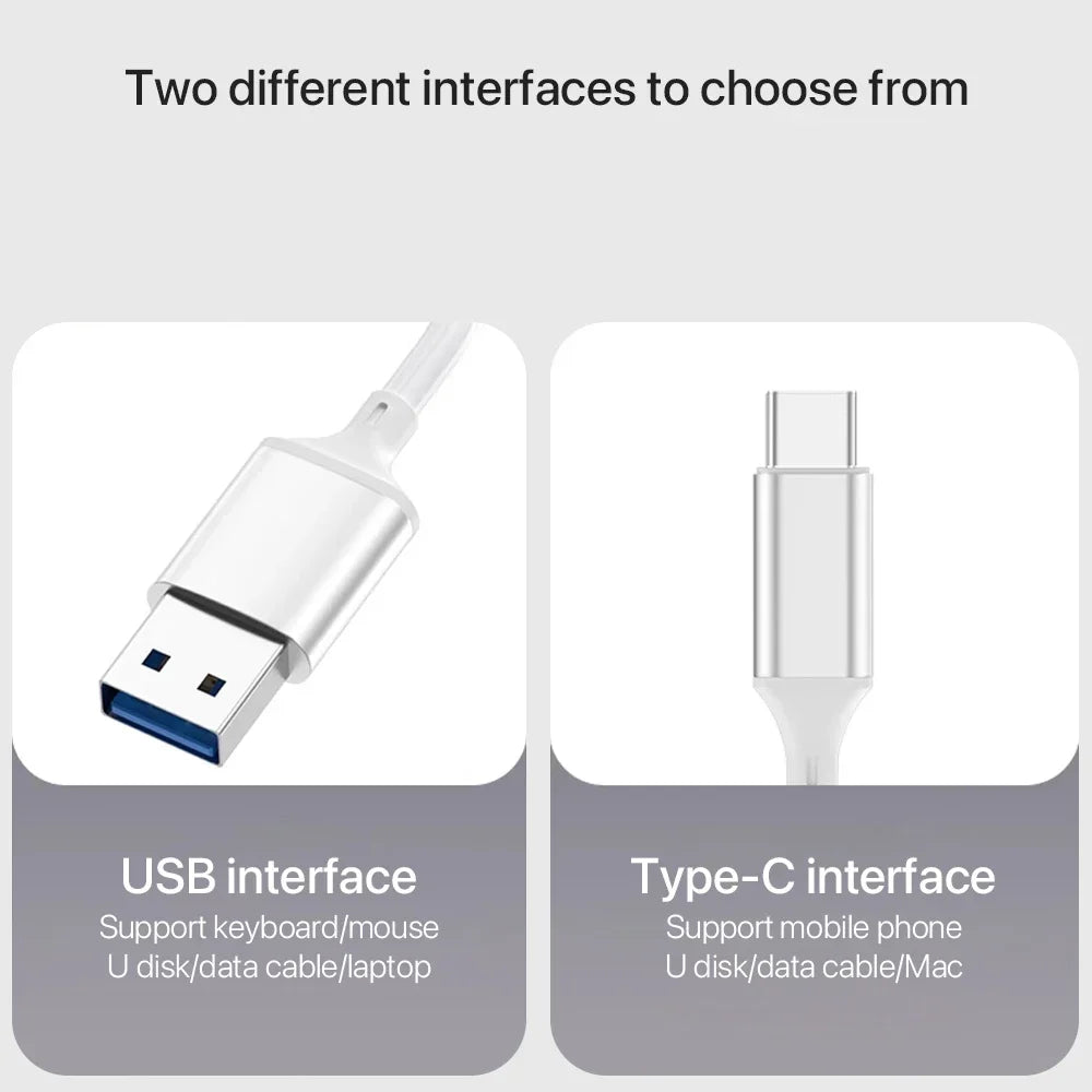 4-in-1 USB-C Docking Station HUB for Xiaomi Lenovo MacBook Pro with OTG