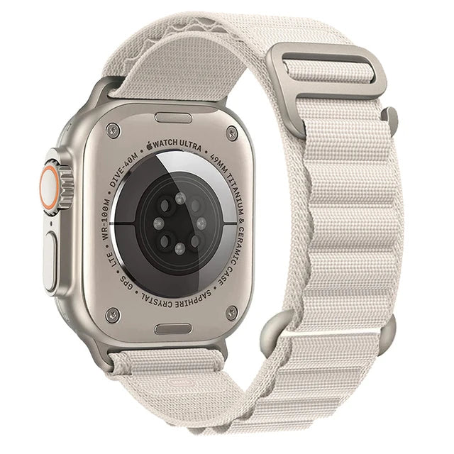 Alpine Loop Nylon Strap for Apple Watch Ultra 2 & Series 10-4, 40-49mm Adjustable Band