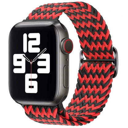 Braided Solo Loop for Apple Watch Ultra 2 & Series 10–3 SE Elastic Band