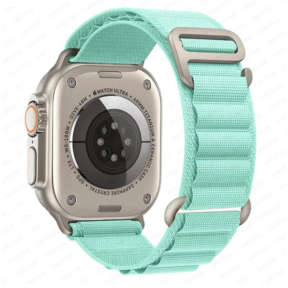 Alpine Loop Nylon Strap for Apple Watch Ultra 2 & Series 10-4, 40-49mm Adjustable Band