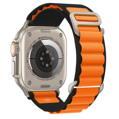 Alpine Loop Nylon Strap for Apple Watch Ultra 2 & Series 10-4, 40-49mm Adjustable Band