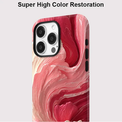 Art Painting MagSafe Case for iPhone 16–11 | Magnetic Shockproof Matte Cover