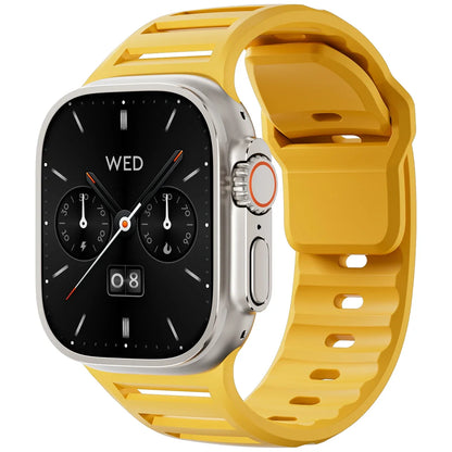 Sport Silicone Strap for Apple Watch Ultra 2 & Series 9–6 | 49–42mm Band