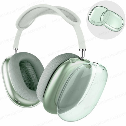 2024 3-in-1 Silicone Case for AirPods Max – Soft Ear Cup Scratch Cover