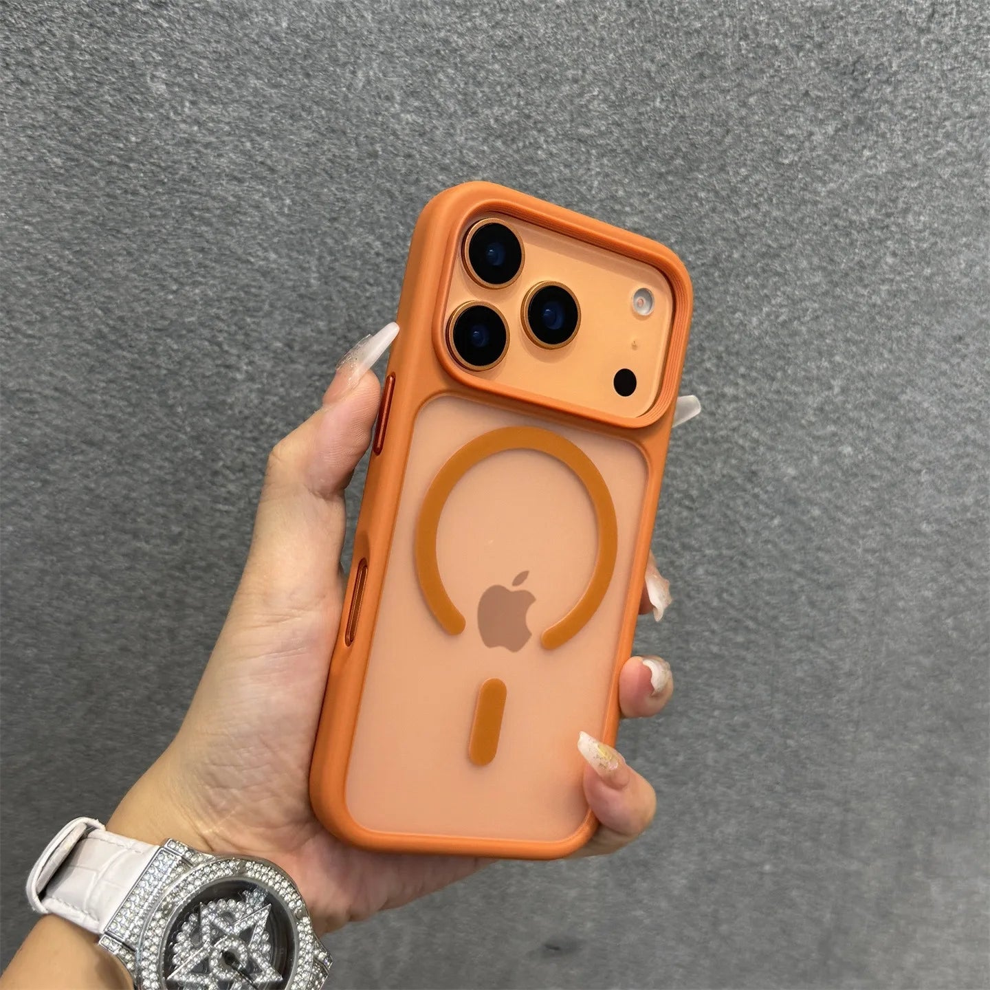 Matte Mixed Armor Magnetic Case for iPhone 17 Pro Max & 17 Pro – AI Camera Cover