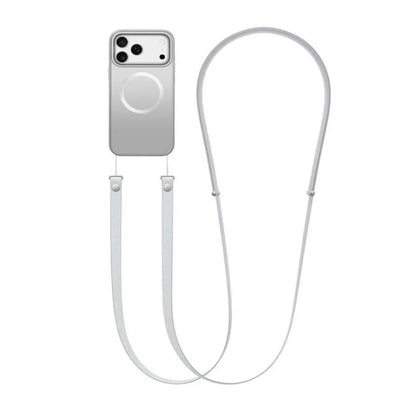 Magnetic Crossbody Lanyard Case for iPhone 17 Pro Max Adjustable Neck Strap