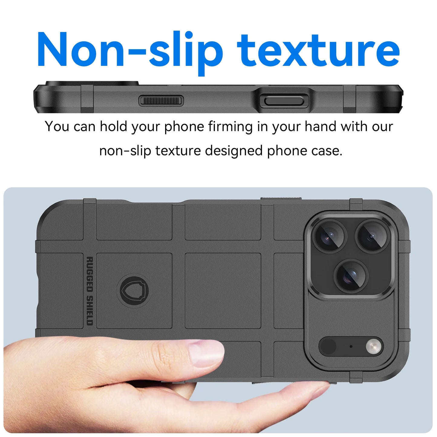 Military-Grade Shockproof Case for iPhone 17 17 Pro Max Rugged TPU Cover