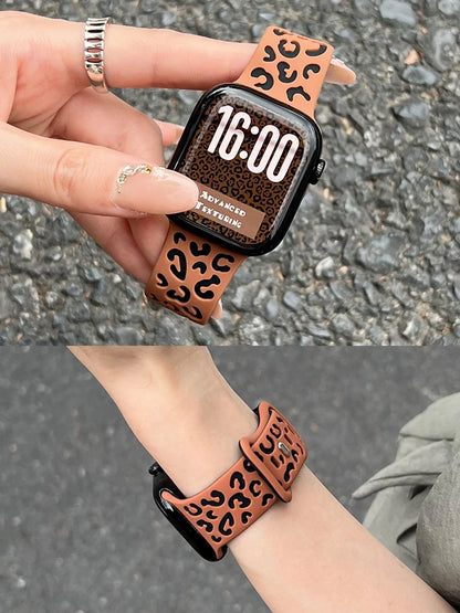 Engraved Silicone Strap for Apple Watch 11/10/9/8/7/SE Ultra 3 Band