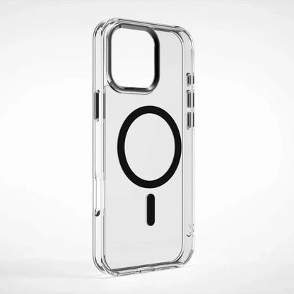 Magnetic Clear Shockproof Case for iPhone 16 15 Pro Max