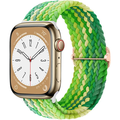 Braided Solo Loop for Apple Watch Ultra & Series 10–7 SE Elastic Band