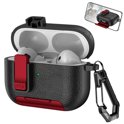 Phone Holder Cortex Case for AirPods Pro 3 2 1 4 Bluetooth Earphone Cover