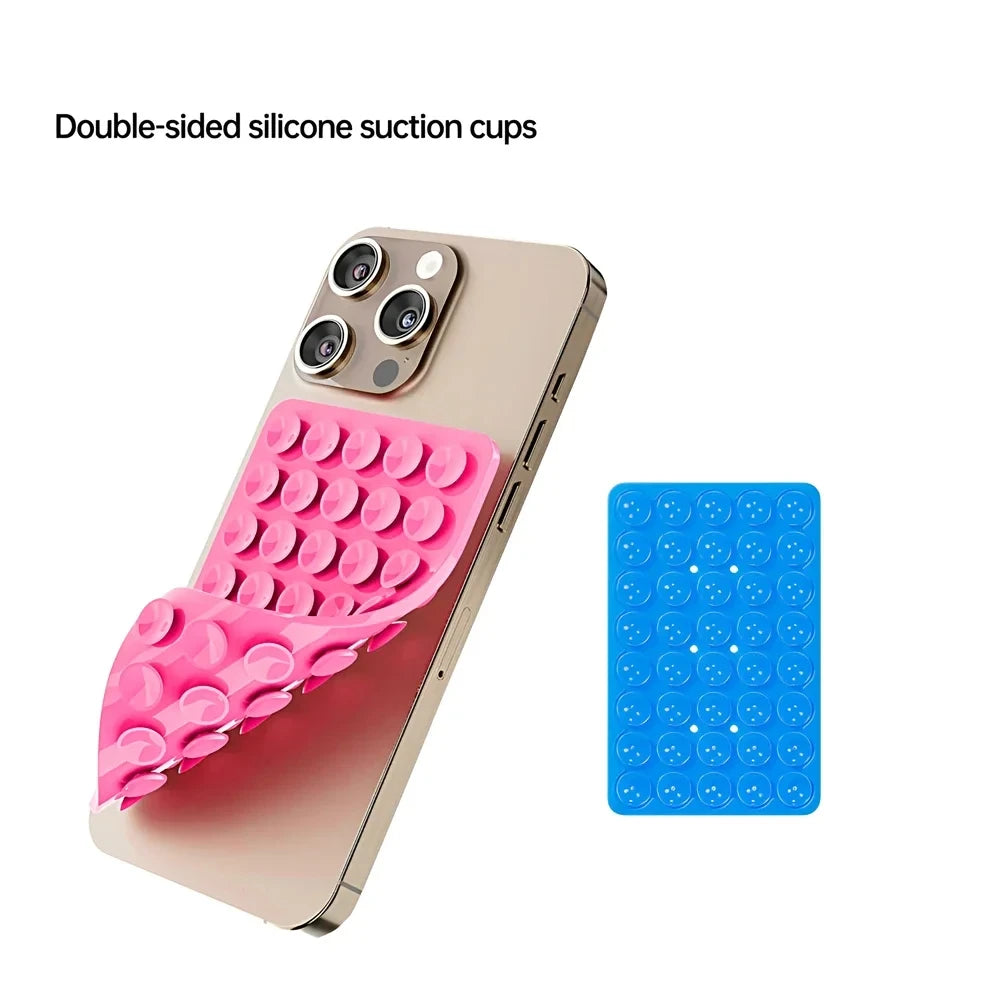 Silicone Rubber Double-Side Suction Pad for Mobile Phone Mount