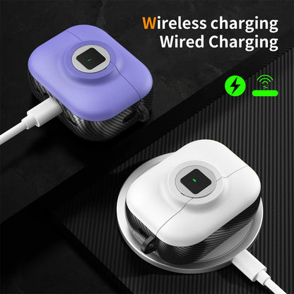 New 2024 AirPods 4th Gen Case with Lock Protective Cover Shockproof Shell for Apple