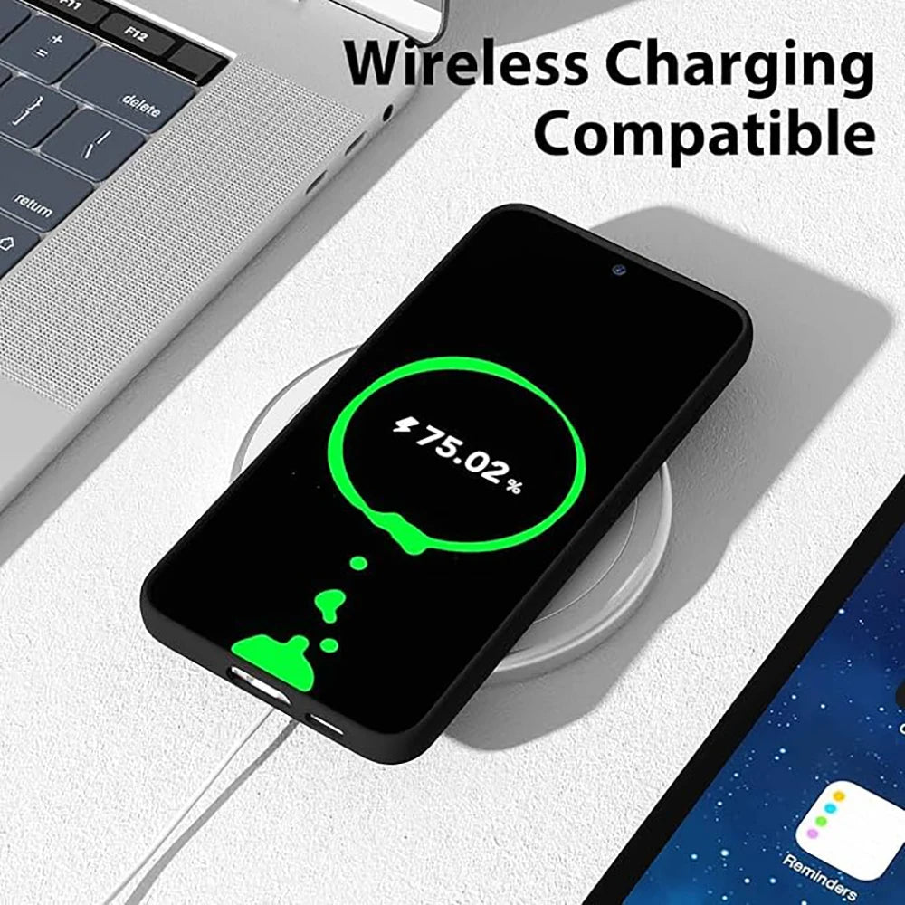 Shockproof TPU Silicone Case for Samsung S20–S24 Ultra/FE/S10–S8 5G/Plus