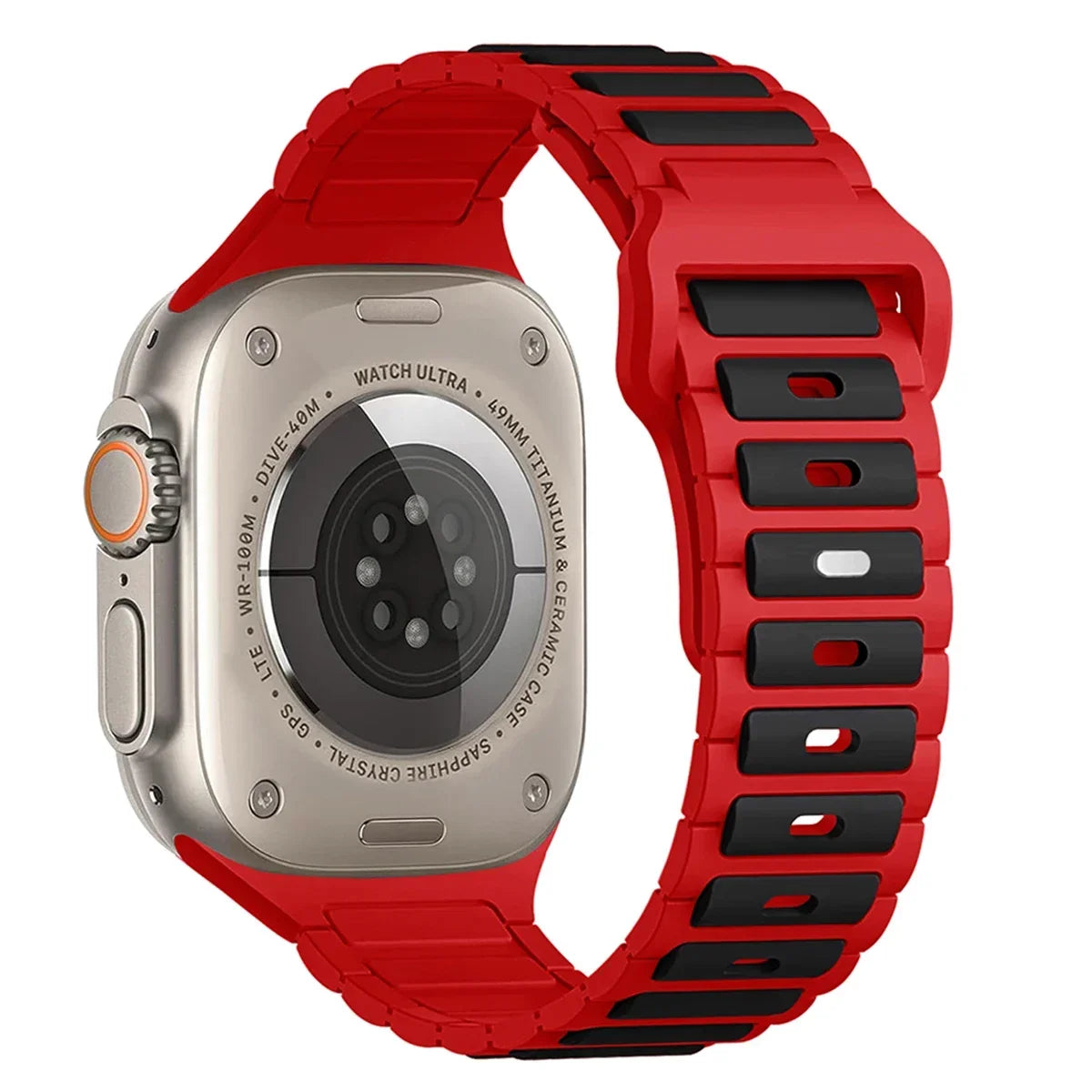 Soft Silicone Sport Band for Apple Watch 38–49mm – Ultra, Series 3–10