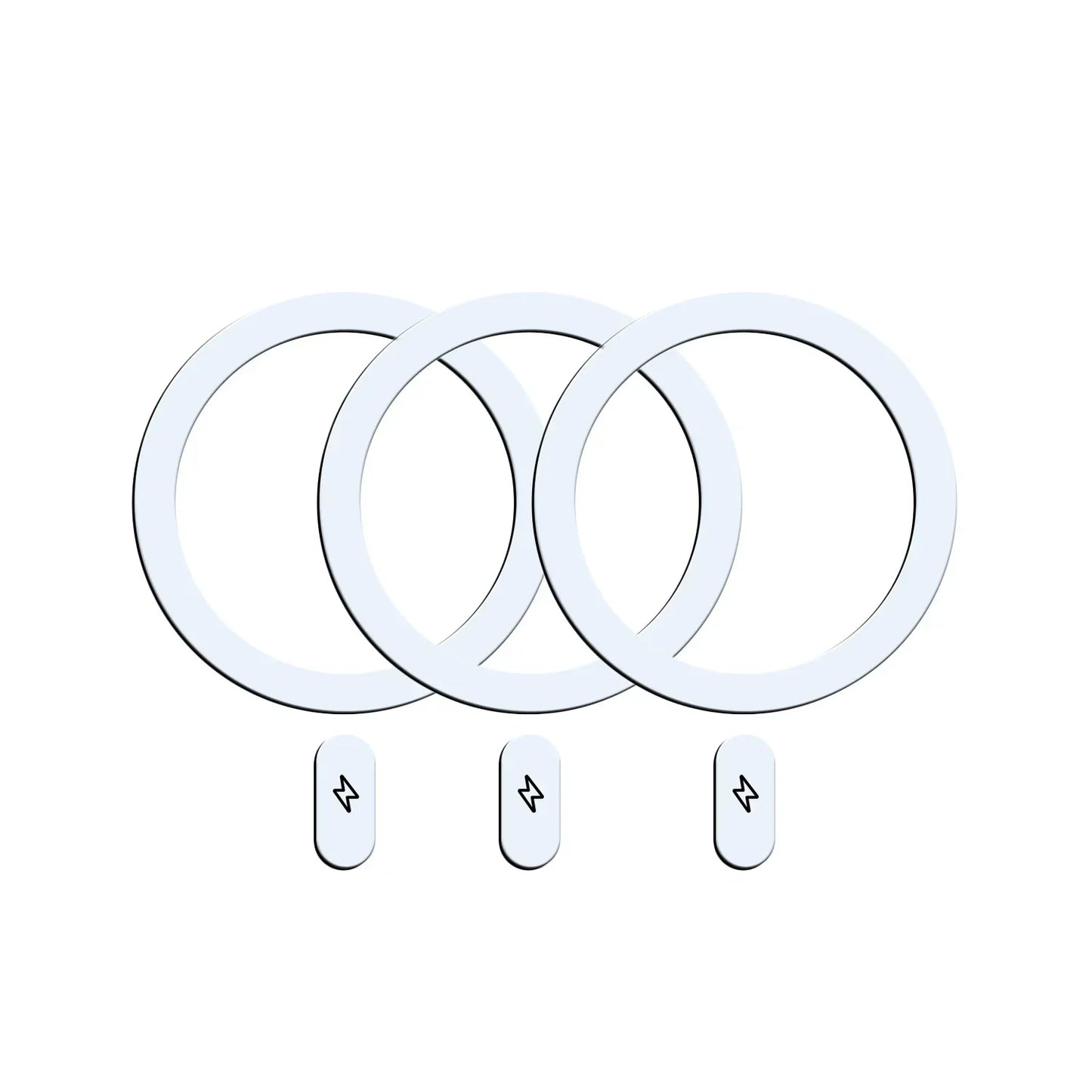 1–5pcs Metal Plate Ring for MagSafe Charger & Car Mount – iPhone 13–15