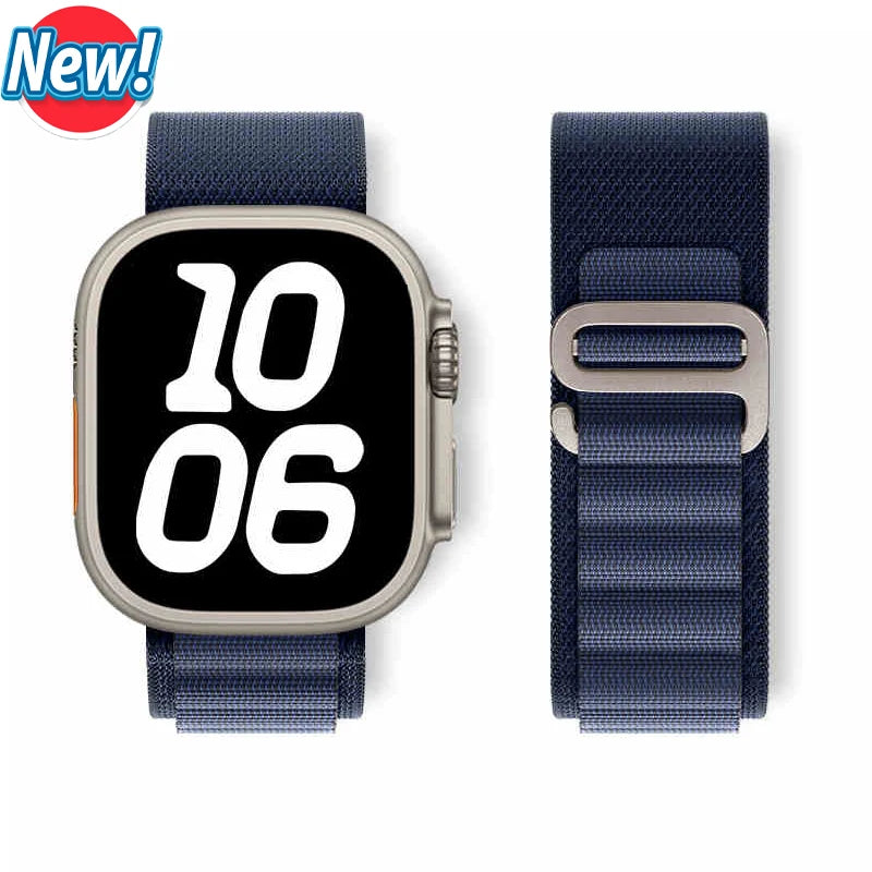Alpine Loop Strap for Apple Watch Ultra 2 & Series 10–4 | Durable Sport Band