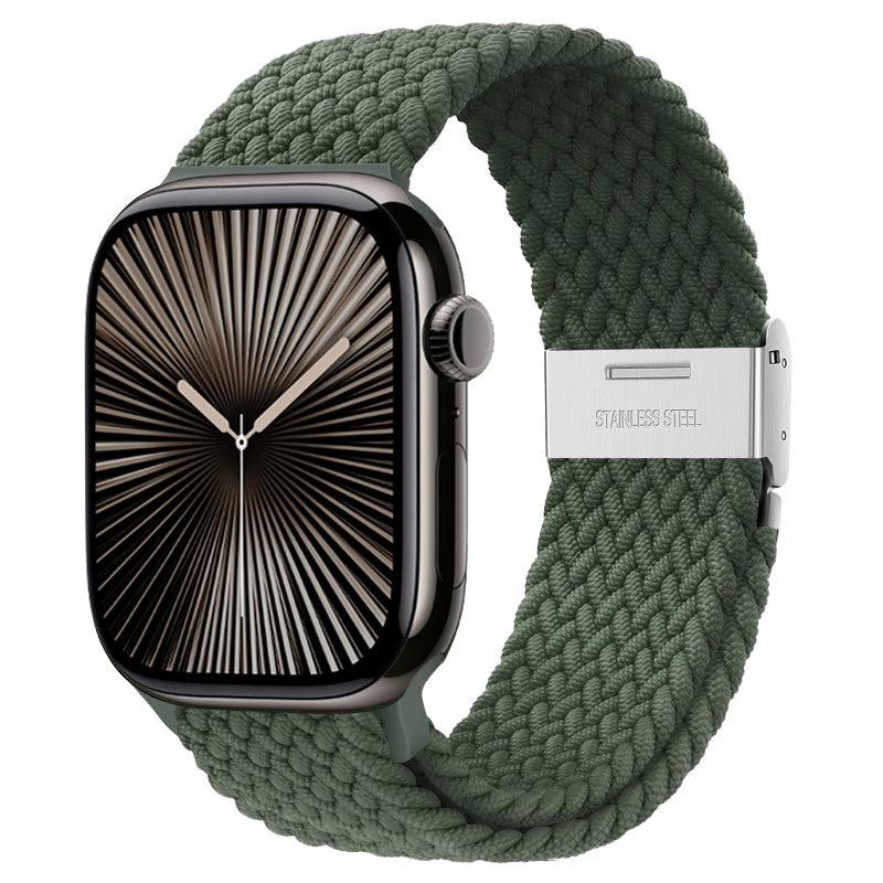 Braided Loop Strap for Apple Watch – Series 4-10 & Ultra (40-49mm)