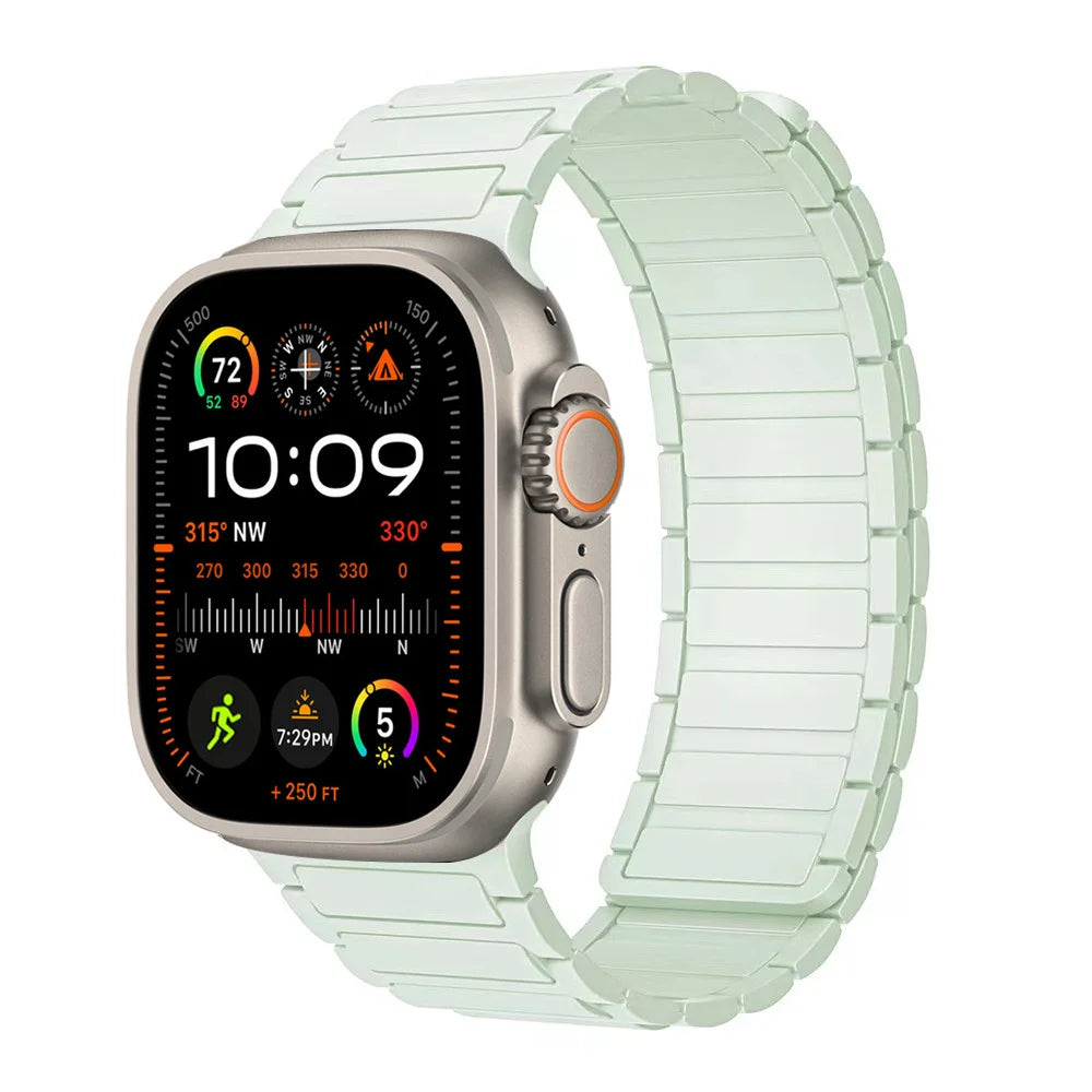 Sports Silicone Magnetic Band – Apple Watch Ultra 2 & Series 5-10 (38-49mm)