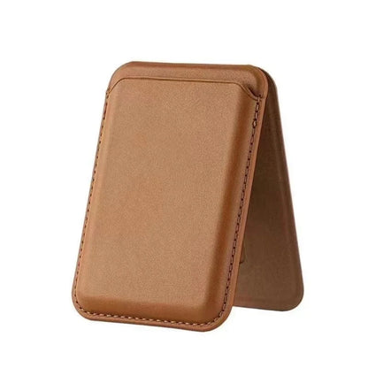Strong Magnetic Leather Wallet MagSafe Case for iPhone 16 15 14 13 12 11 Pro