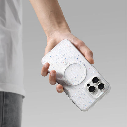 Art Spray Matte Magnetic Case for iPhone 16 15 14 13 12 Pro Max Plus Wireless