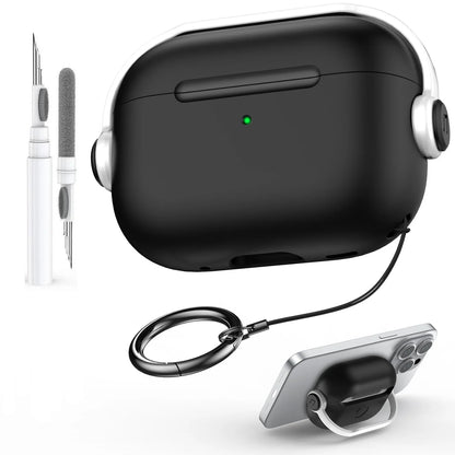 AirPods Pro 3 Case – Cute Music Design with Keychain & Cleaning Kit Included