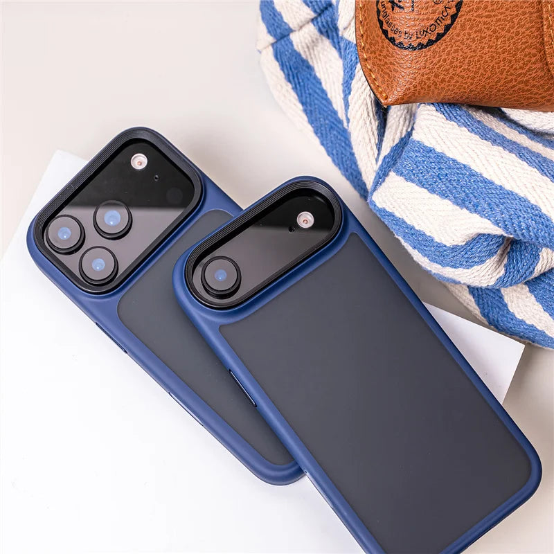Active Touch Camera Button Matte Armor Case for iPhone 17–15 & 16 Pro/17 Pro Max
