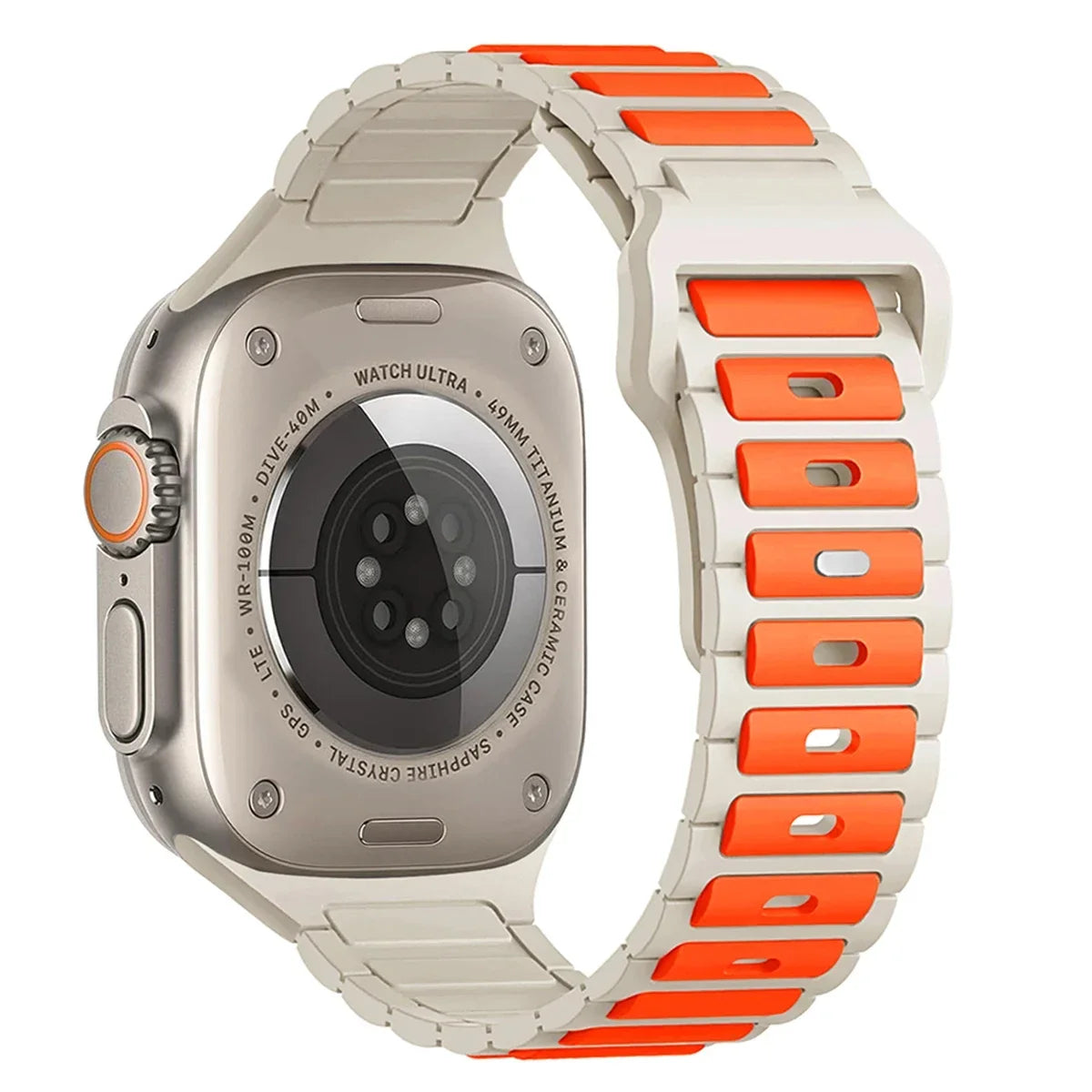 Soft Silicone Sport Band for Apple Watch 38–49mm – Ultra, Series 3–10