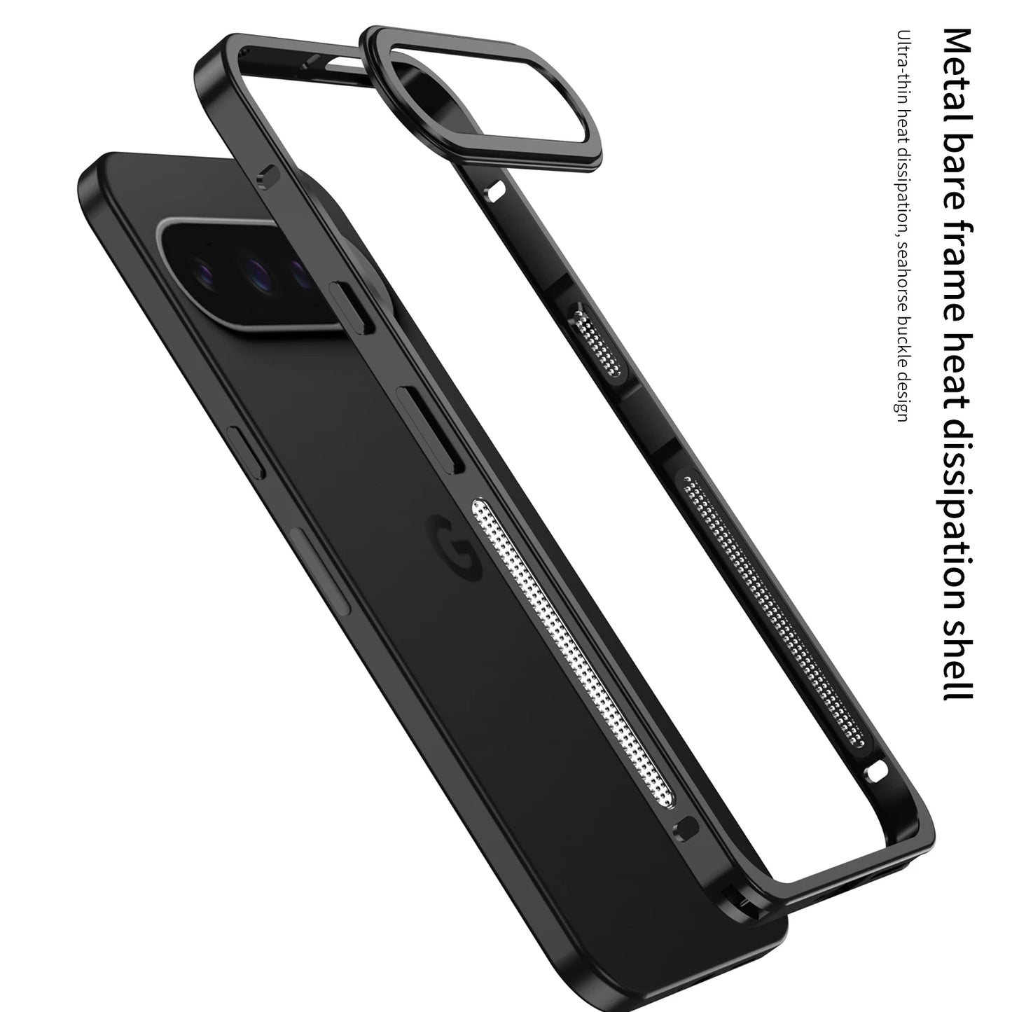 Aviation Aluminum Frame Case for Google Pixel 10 9 8 7 Pro XL Shockproof