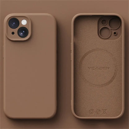 Liquid Silicone MagSafe Case for iPhone Pro Max 13, 12, 11