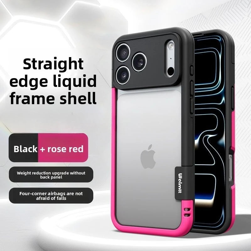 Colorful Silicone Bumper Frame Case for iPhone 17 Pro Max Air 16 15 14 13 12