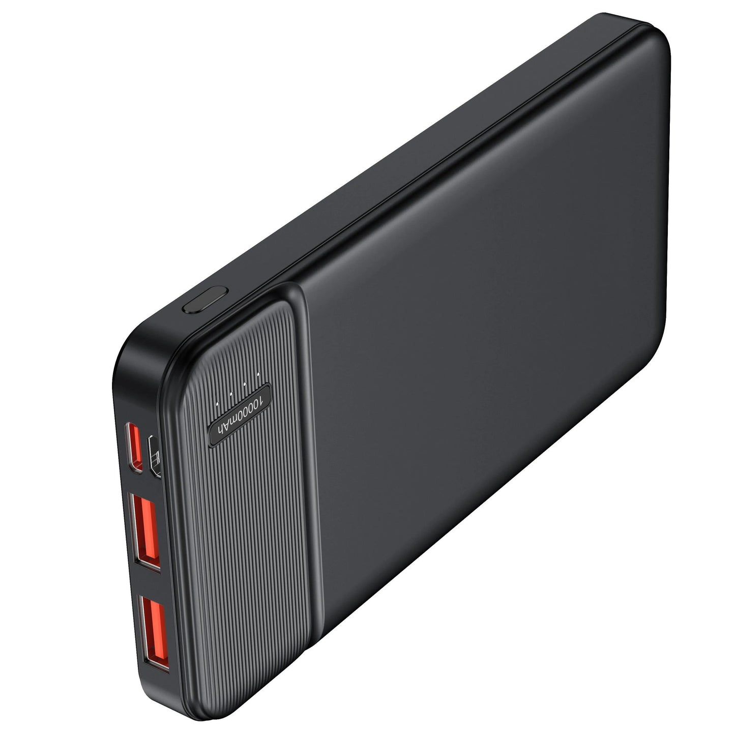 10000mAh Portable Power Bank PD 22.5W Slim Battery Pack with 3 Outputs & 2 Inputs