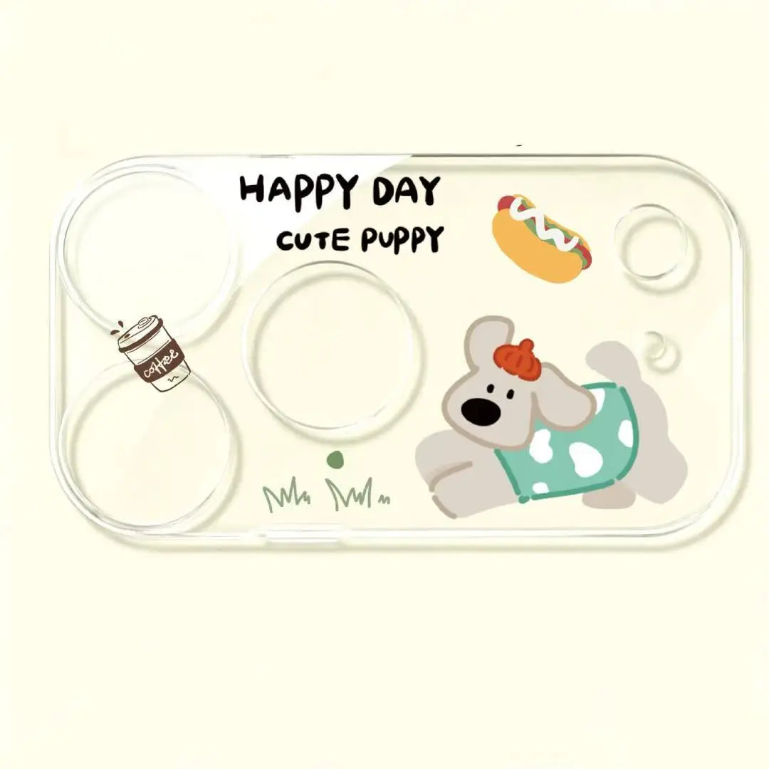 Cute Cartoon Animal Lens Cover for iPhone 17 Pro & 17 Pro Max