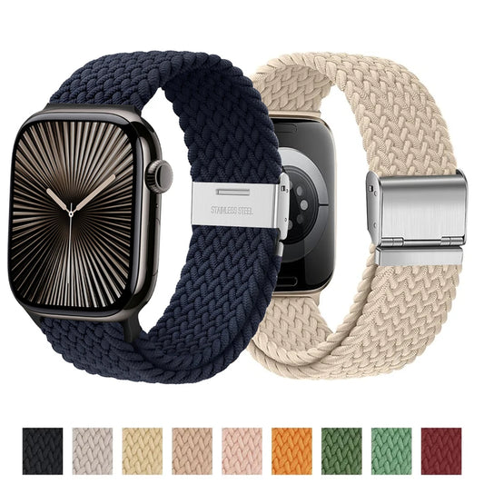 Braided Loop Strap for Apple Watch – Series 4-10 & Ultra (40-49mm)