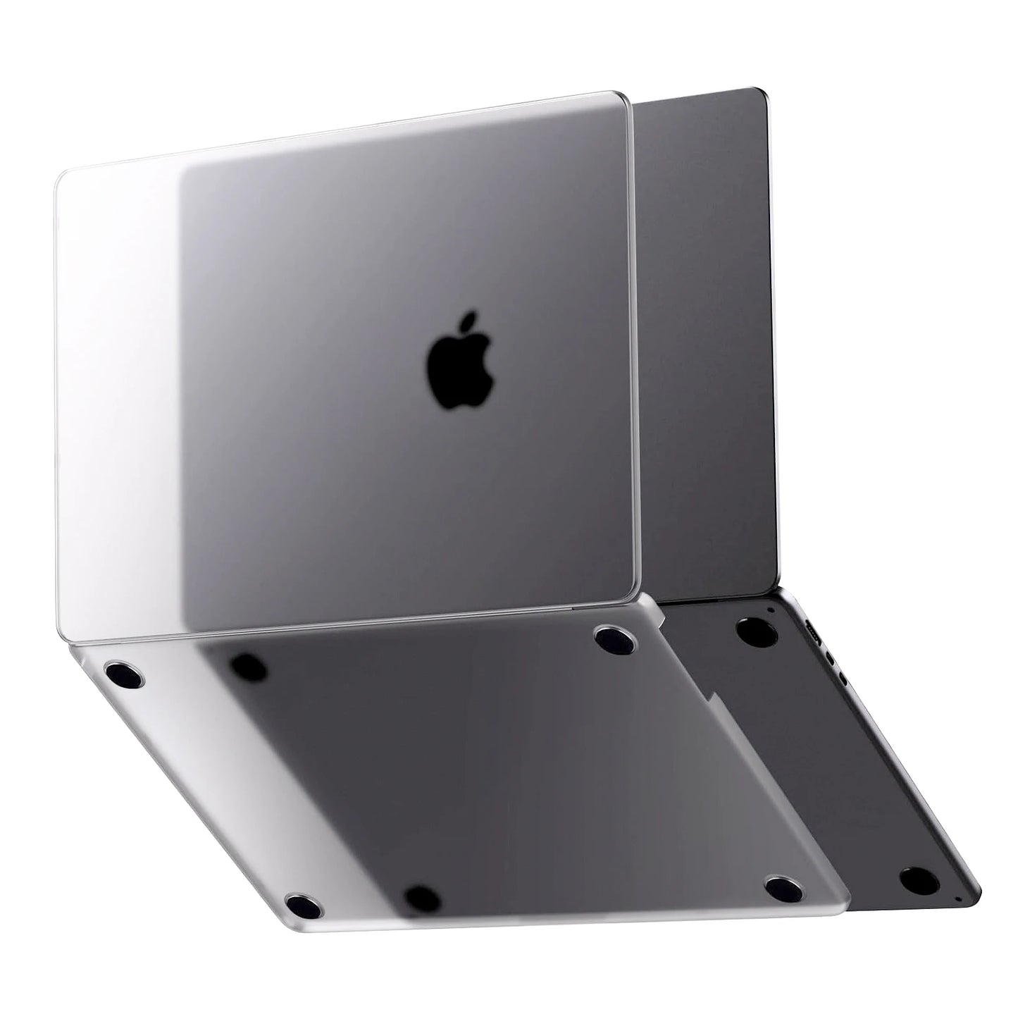 Ultra-Thin Hard Case for MacBook Air/Pro 13 14 15 16 (M1–M4 Compatible)