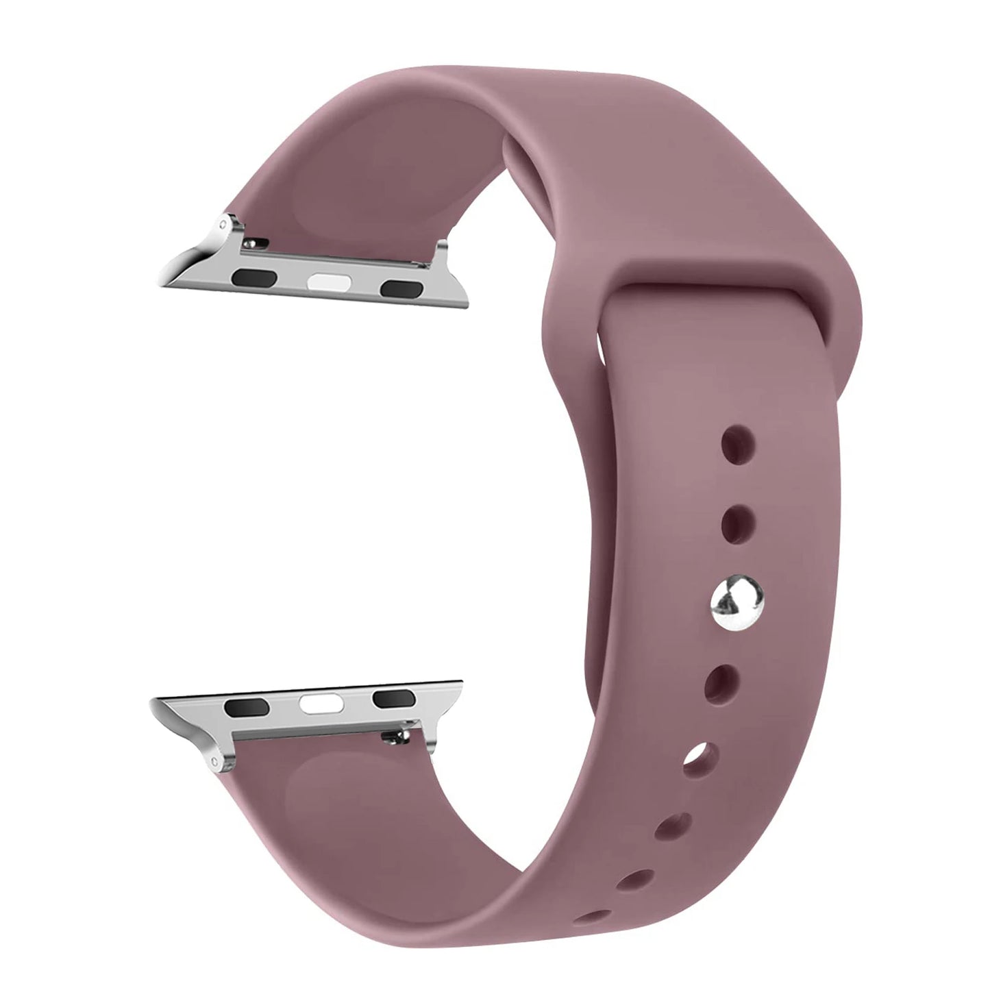 Silicone Sport Strap for Apple Watch Ultra 2 & Series 9–3 SE Band