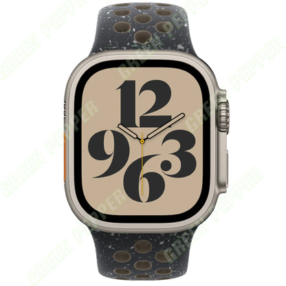 Silicone Strap for Apple Watch Ultra2 49/45/44/42/41/40/38mm Sport Wristband Band