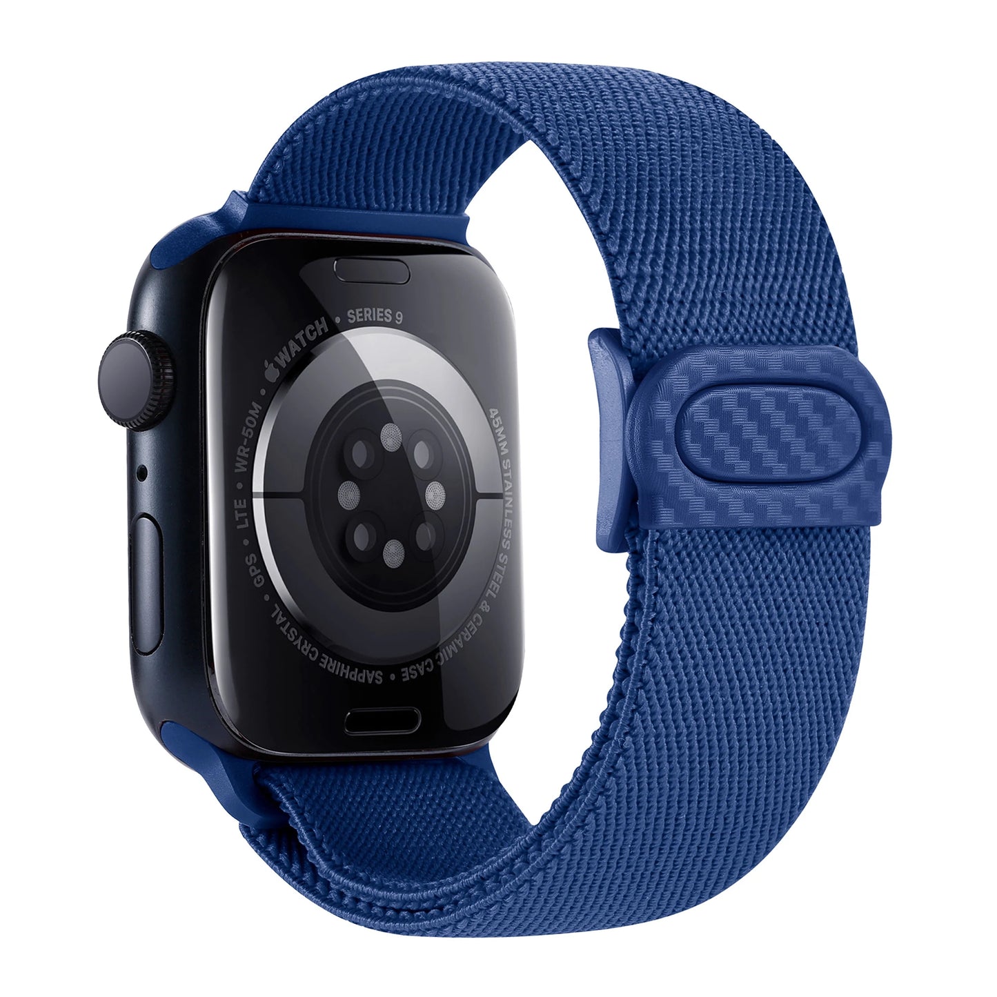 Elastic Nylon Strap for Apple Watch Ultra 3/2 & Series 11–8 SE Band