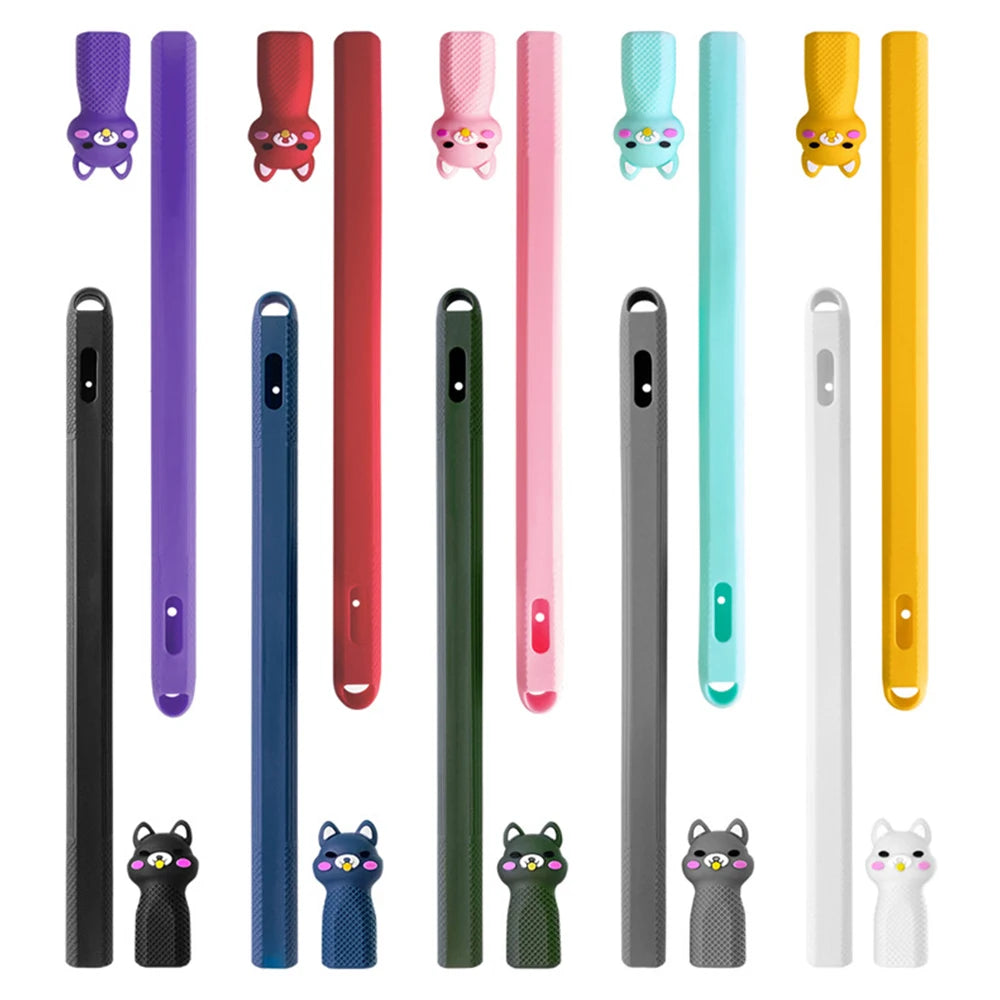 Silicone Case for Apple Pencil 2nd Gen – Soft Stylus Cover for iPad