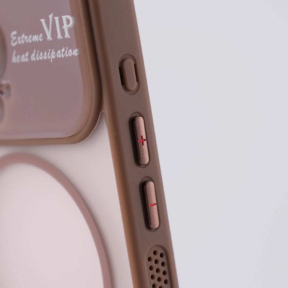 Matte Magnetic Shockproof Case – Full Lens Protection iPhone Pro Max 14/13/12