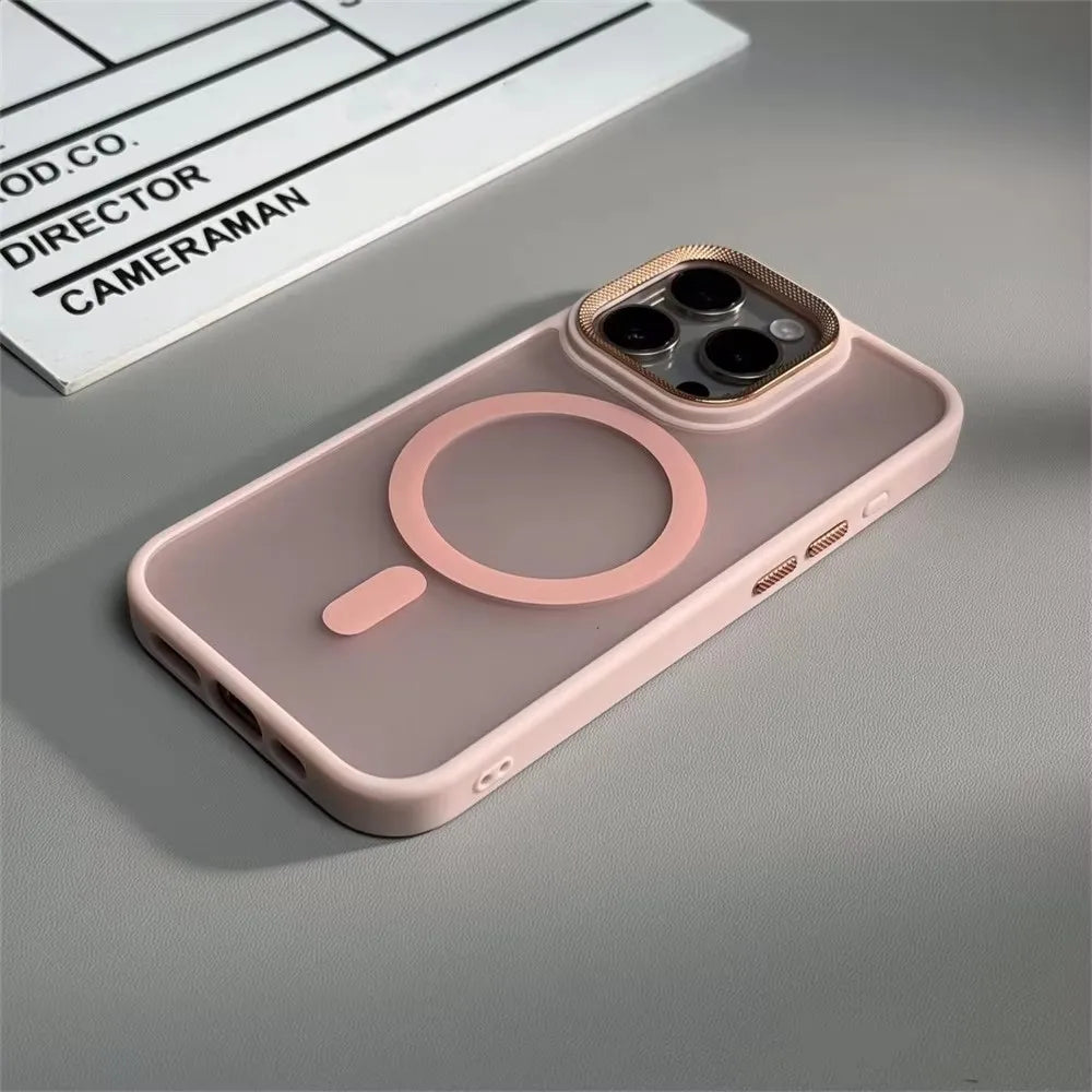Spiral Camera Protection MagSafe Case for iPhone 14 13 12 11 Pro Max