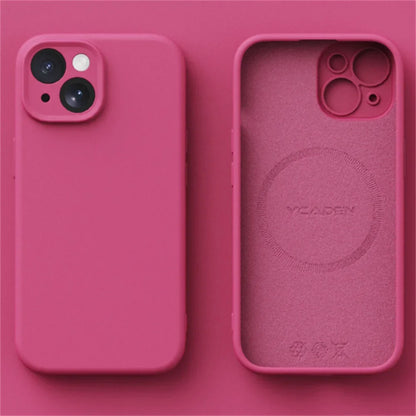 Liquid Silicone MagSafe Case for iPhone Pro Max 13, 12, 11