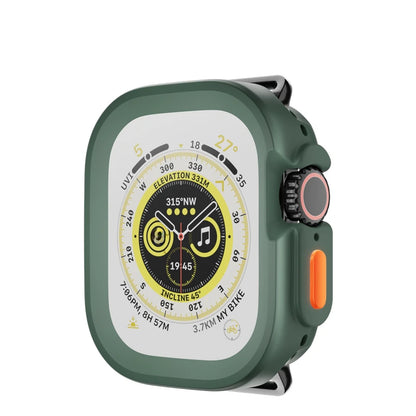 Full Coverage TPU Case for Apple Watch Ultra 2 & Series 8, 49mm Bezel Protector Bumper