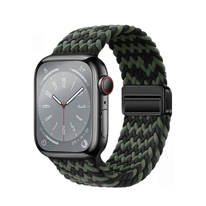 Nylon Braided Band for Apple Watch Ultra & S10–S3 | Soft Durable Strap